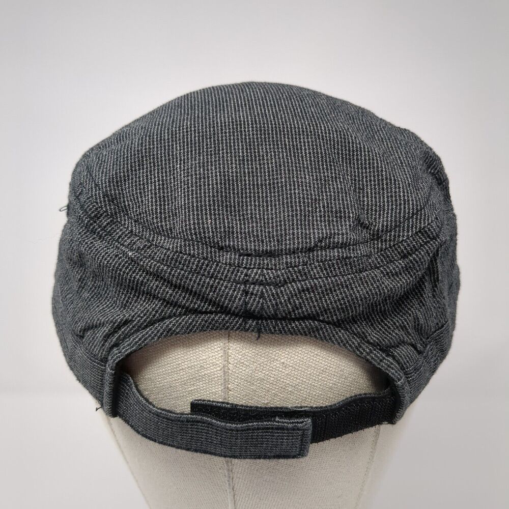 Sound Source Strapback Cadet Army Hat Gray One Si… - image 5
